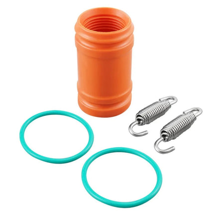 Exhaust Coupler Kit - 2 Springs, 2 O-Rings, Rubber Connector - KTM 250 300 EXC XCW TPi SX XC 17-23