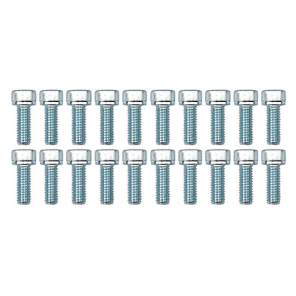 PK/20 M6x16 Allen Cap, Zinc Coated