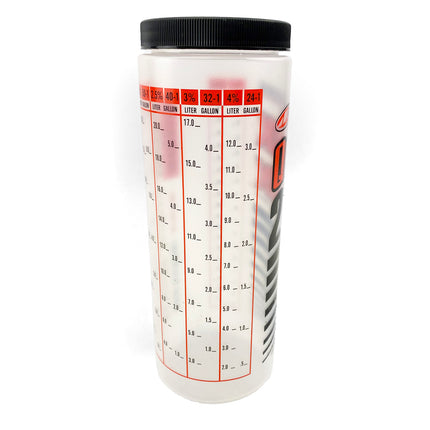 Oil Bottle Quick Mix With Lid, 2 Stroke Mixer Bottle, Ratios Quick Mix