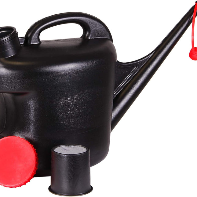 Quick Fill Petrol Can 11 Ltr Black Polyethylene Long Spout With Filter
