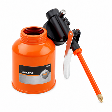 High Pressure Oiler Pump 300ml Flexi End Transparent Reservoir Adaptor Hose Kit