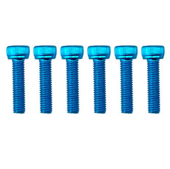 5x20 BLUE PACK/6 ALLOY BOLTS Hexagonal Socket head ALLEN Cap Screws