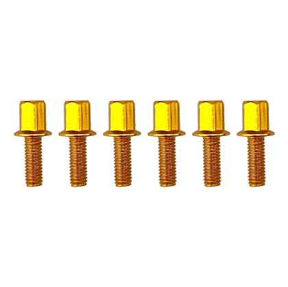 M6x15mm Bolt Alum.gold, Trade ?0.60 Each
