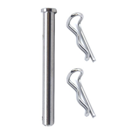 Titanium GR5 Brake Pin 56mm Each, & Stainless Steel Bent R-clips