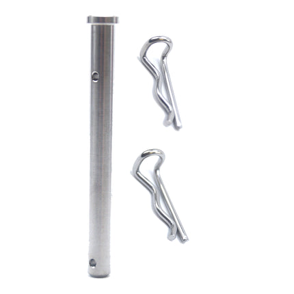 Titanium GR5 Brake Pin 61mm Each, & Stainless Steel Bent R-clips