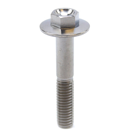 Titanium GR5 Bolt M6 x 35mm Each, Flange OD: 15.90mm / Hex Size: 8mm, / Panel Bolt Fixing Plastic