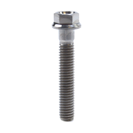 Titanium GR5 Bolt M6 x 35mm Each, Flange OD: 11mm / Hex Size: 8mm, /