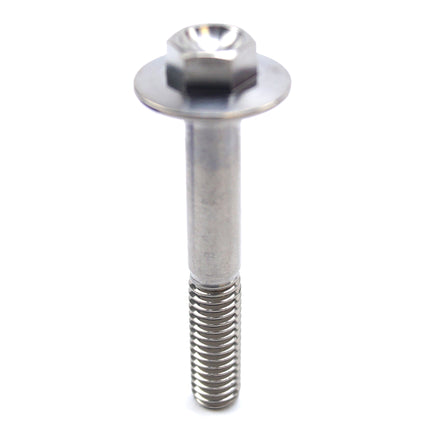 Titanium GR5 Bolt M6 x 40mm Each, Flange OD: 15.90mm / Hex Size: 8mm, / Panel Bolt Fixing Plastic
