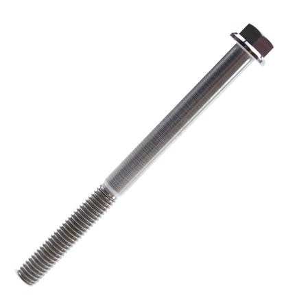 Titanium GR5 Bolt M6 x 75mm Each, Flange OD: 11mm / Hex Size: 8mm, /