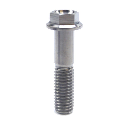 Titanium GR5 Bolt M8 x 35mm Each, Flange OD: 14mm / Hex Size: 10mm, /