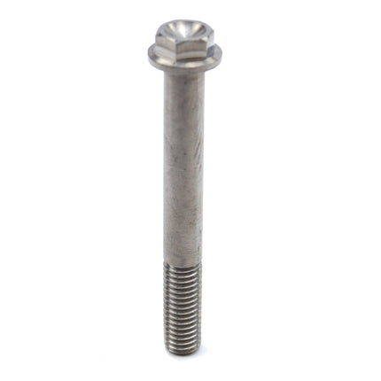 Titanium GR5 Bolt M8 x 65mm Each, Flange OD: 14mm / Hex Size: 10mm, /