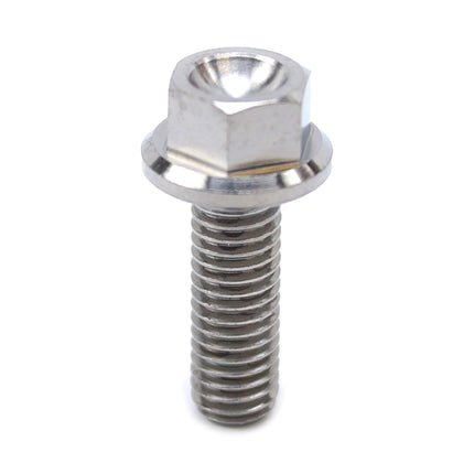 Titanium GR5 Bolt M5 x 16mm Each, Flange OD: 9.90mm / Hex Size: 7mm, /