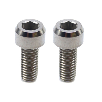 Titanium Allen Bolt M6x15, Grade 5 Ti - Pack Of 2