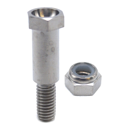Titanium GR5 Pivot Bolt Kit, Hon 90114-166-006 / Yam 5MV-2589F-00, Kaw 92150-1451 92001-1728