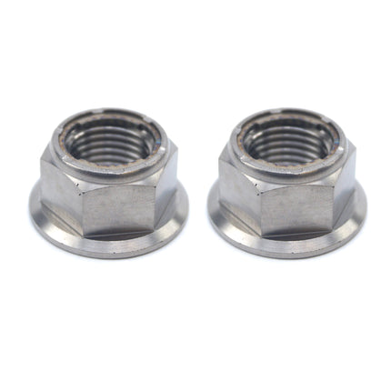 GR5 M12x1.25mm Lock Nut PK2, Ti-GR5 Insert Lock Flange Nut, / OEM Honda 90305-KRN-A30