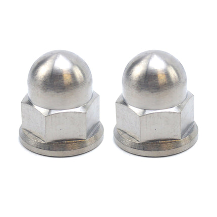 Titanium GR5 M10X1.25mm Flange Nut, Dome Flange Nut / PK2