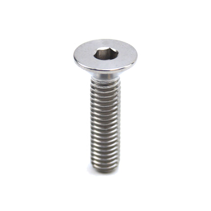 Titanium Csk Allen M6X25mm, Titanium Grade 5 / Each