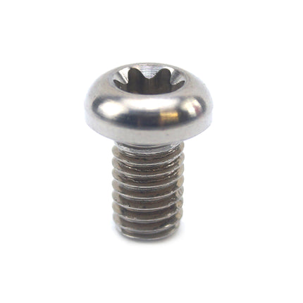Titanium Button Torx M6X10mm, Titanium Grade 5 / Each