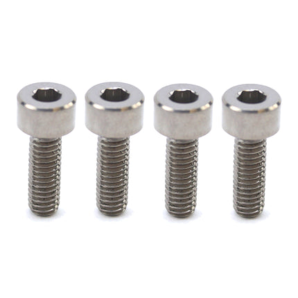 Titanium Skt Allen M4x12mm, Carb Float Bowl Screws x 4, / Socket Cap Head