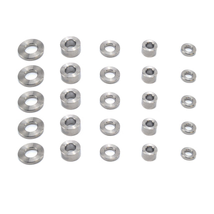 Titanium Spacer Kit 25PCS, Titanium Grade 5 / Pack Of 25