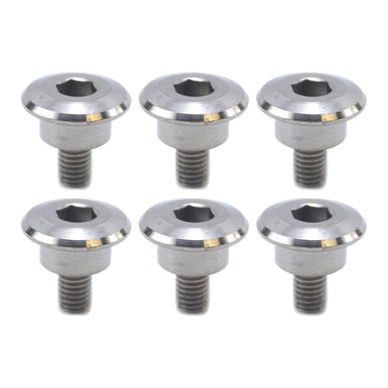 M6 Side Panel Bolts Honda Pk 6, Titanium Grade 5 / OEM Ref: 90126-MKE-A00
