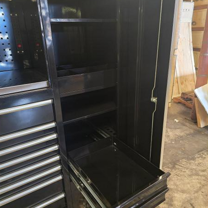 85 Black 13 Draw Utility All Terrain Heavy Duty Tool Box Chest
