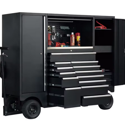 85 Black 13 Draw Utility All Terrain Heavy Duty Tool Box Chest