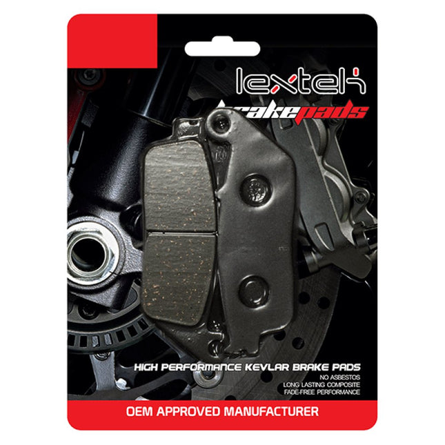 Lextek Brake Pads FA196 FDB664 DP118 SBS700 VD156/2/3 9mm