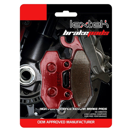 Lextek Sintered Brake Pads FA197HH for WY125T-108, WY125T-108-E4