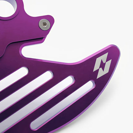 Full-E Charged Front Brake Disc Guard for Talaria / Light Bee 220mm Brake Disc Purple