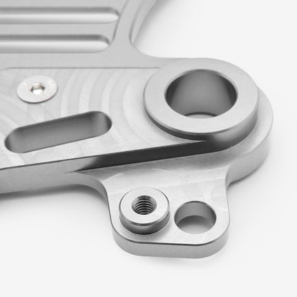 Full-E Charged Rear Dual Caliper Disc Guard for Ultra Bee Silver