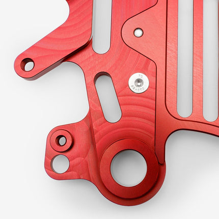 Full-E Charged Rear Dual Caliper Disc Guard for Ultra Bee Red