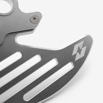 Full-E Charged Front Brake Disc Guard for Ultra Bee Silver