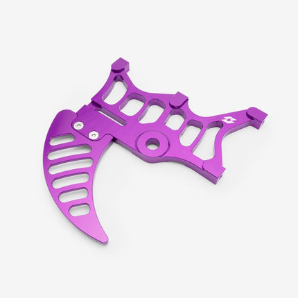 Full-E Charged Rear Dual Caliper Disc Guard for TL5500 Purple