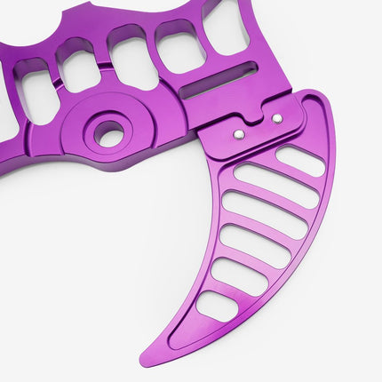 Full-E Charged Rear Dual Caliper Disc Guard for TL5500 Purple
