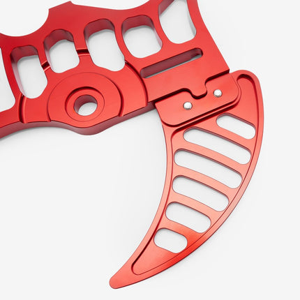 Full-E Charged Rear Dual Caliper Disc Guard for TL5500 Red