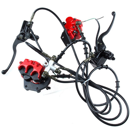 Combined Brake System Complete for ZS125T-40-E4, JJ125T-17