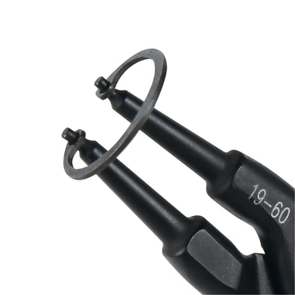 External Circlip Pliers Straight Pattern PVC Handles 140mm - Beta Tools 1036 140X13