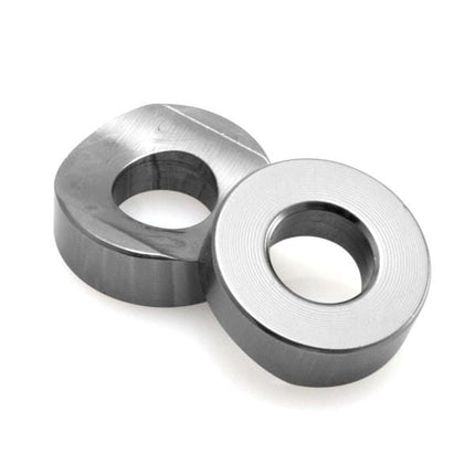 Rim Lock Spacers Alloy Silver Aluminum