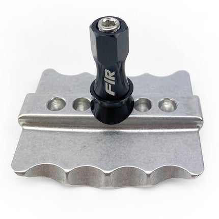 Heavy Duty Tyre Bolt Rim Lock Cnc Silver Alloy 2.50 ATRL-04