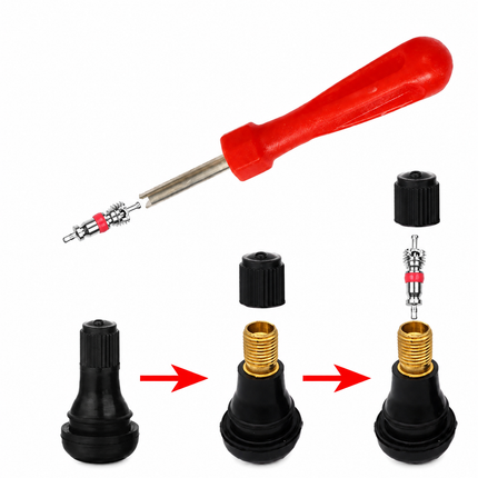 Tyre Valve Core Removal Tools Kit 41PCS