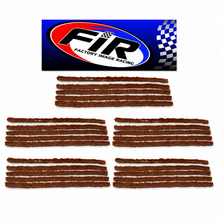 Tyre Repair Strings Tubeless Rubber 6mm x 100mm 25 Pcs