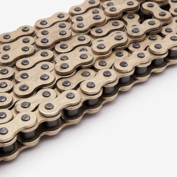 Lextek Motorcycle Drive Chain 420-106 Links Gold