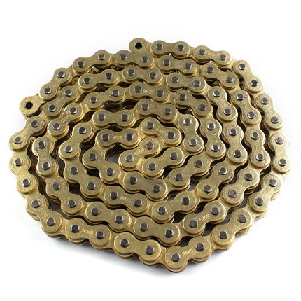 CMPO Motorcycle Drive Chain 428-124 Links Gold
