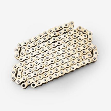 Lextek Motorcycle Drive Chain 428-134 Links Gold