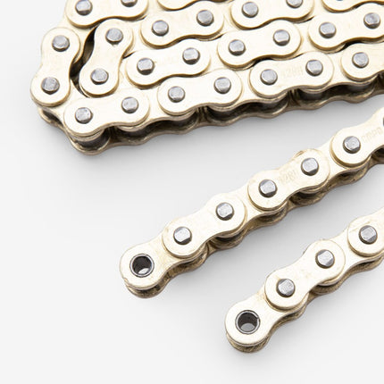 Lextek Motorcycle Drive Chain 428-134 Links Gold