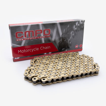 Lextek Motorcycle Drive Chain 428-134 Links Gold