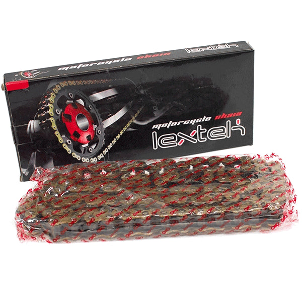 Lextek Motorcycle Super O-Ring Drive Chain 530-108Links for TR380-GP1
