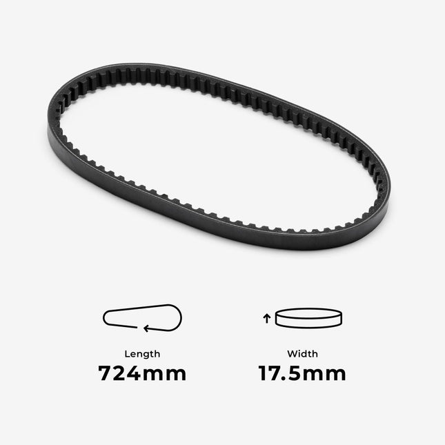 Lextek Drive Belt 724-17.5 for ZIP 50
