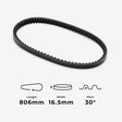 Lextek Drive Belt 806-16.5-30